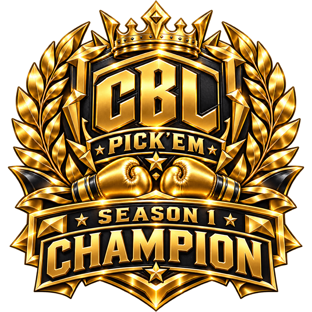 CBL Pick'em SEASON 1 CHAMPION official crest
